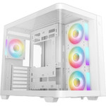 Deepcool Case Atx - CG530U 4F Wh - 4 Argb Fans - (R-CG530U-WHAGA4-G)