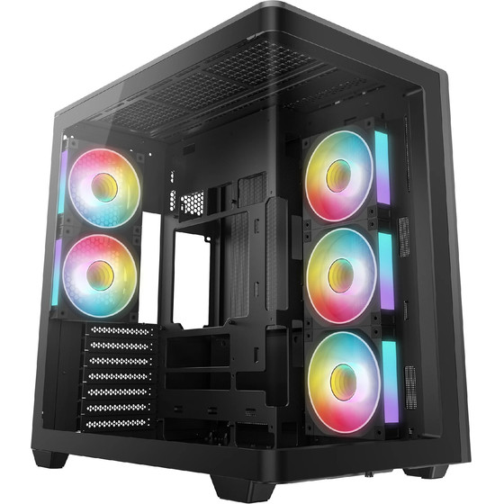 Deepcool Case Atx - CG590U 5F - 5 Argb Fans - (R-CG590U-BKAGA5-G)