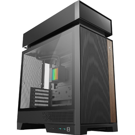 Deepcool Case Atx - CL6600 - Modular Split-Chamber, 360 Mm Aio Pre-Installed, 2 Argb Fans - (R-CL6600-BKNNA0-G-1)