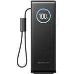 EcoFlow Power Bank - Rapid 25K Build-In Cable - 25000mAh - (EF-RAPID25K100W-B-EU)
