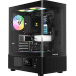 Gamdias Case Atx - Atlas E2 - 3 x 120 Mm A-RGB, Digital Display, Curved Glass - (GAMDIAS-ATLAS-E2-CG)