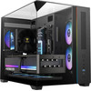Gamdias Case Matx - Atlas M3M - A-RGB, USB-C - (GAMDIAS-ATLAS-M3M-BK)