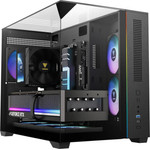 Gamdias Case Matx - Atlas M3M - A-RGB, USB-C - (GAMDIAS-ATLAS-M3M-BK)