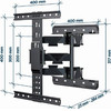 Gembird Tv Mount - 32''-65'', 36.4 Kg - (WM-65ST-01)