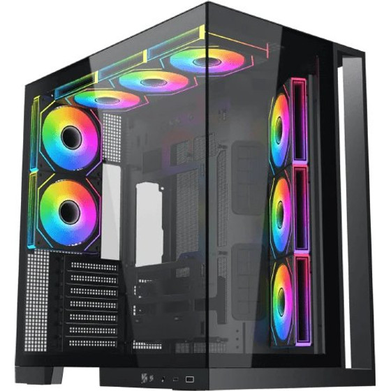 Xigmatek Case Atx - Aqua 7 - 8 Argb Fans, USB-C - (EN49026)