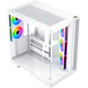 Xigmatek Case Atx - Aqua 7 Arctic - 8 Argb Fans, USB-C - (EN49033)