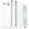Xigmatek Case Atx - Aqua 7 Arctic - 8 Argb Fans, USB-C - (EN49033)