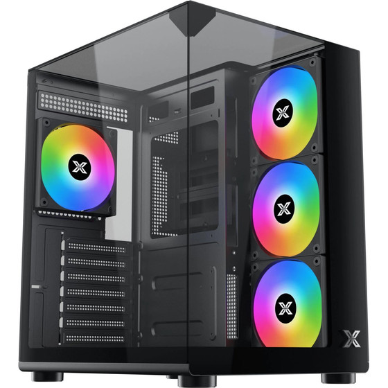 Xigmatek Case Atx - Aqua Compact - 4 Argb Fans - (EN48241)