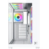 Xigmatek Case Atx - Aqua V Air Arctic (H23A) - 7 Argb Fans - (EN48777)
