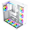 Xigmatek Case Atx - Aqua V Arctic (H23A) - 7 Argb Fans - (EN49088)