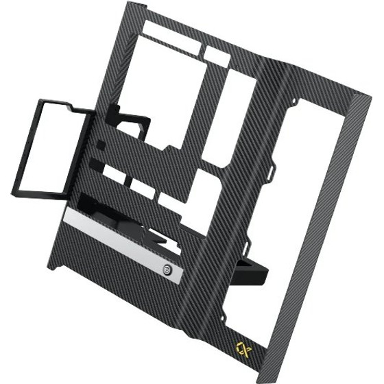 Xigmatek Case Atx - Carbonic Black - Carbon Fiber - (EN48746)