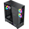 Xigmatek Case E-Atx - Alphard Pro - 6 Inch Lcd Display, 6 Argb Fans - (EN48227)