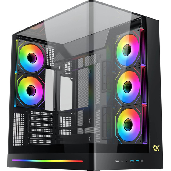 Xigmatek Case E-Atx - Pano Ii - 8 Argb Fans - (EN48418)