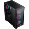 Xigmatek Case Matx - Nyx Ii - 4 Rgb Fans - (EN42225)