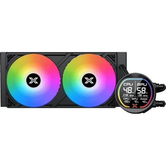 Xigmatek Water Cooling Lk Pro 240 Digital - 2.7 Inch Digital Lcd Display - (EN47428)