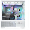 Zalman Case Atx - Chronix White V2 - 3 x 120 Mm A-RGB, USB-C, Tempered Glass - (CHRONIX-V2-WHITE)