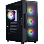Zalman Case Atx - I3 Neo V2 Black - RGB, Mesh - (ZM-I3-NEO-V2-BK)