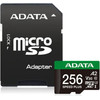 Adata Msd Speed+ 256G UHS1 U3 V30 A2 180/160MB/s+Ada - (UD256GUI3V30A2SP-RA1)