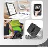 4sMarts Armored Case With Handle Rugged Case Grip For Samsung Galaxy Tab A9 Black - (540406)