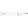 4sMarts Wall Charger Pdplug Slim Dual 65W Gan 2xUSB-C White - (546065)