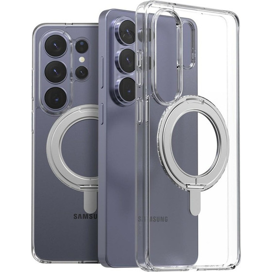 Araree Case Duple M Stand Magsafe For Samsung Galaxy S26 Ultra Transparent - (AR20-02518A)