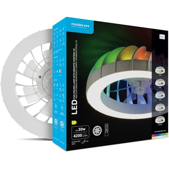 Modee ����������� ������ Led 30W Rgb 3CCt �� ��������������� - (ML-CLRGB-3CCT24W-F1W)
