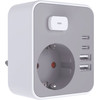 Technik Professional ����� ��������� �� �������� 1 ����� 2xUSB-C & 2xUSB-A - (TPA34)