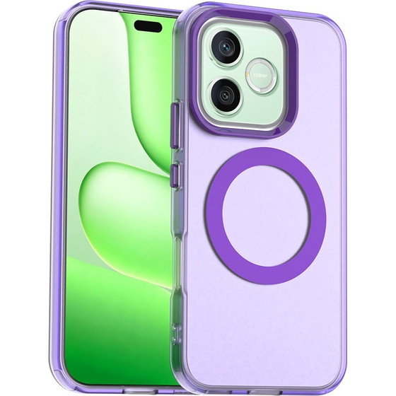 Techsuit - Candycase Magsafe - Honor 600 Lite - Purple