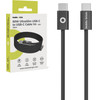 Mobile Origin 60W Ultraslim USB-C To USB-C Cable 1 m CB11 Black - (MO-USC-CB11-BLK)