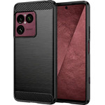 Techsuit - Carbon Silicone - Sony Xperia 1 Viii - Black
