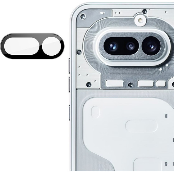 Techsuit - Full Camera Glass - Nothing Phone (4a) - Black