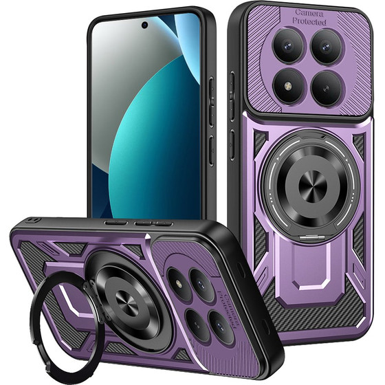 Techsuit - Ruggedcam - Xiaomi Redmi Note 15 Pro 4G - Purple