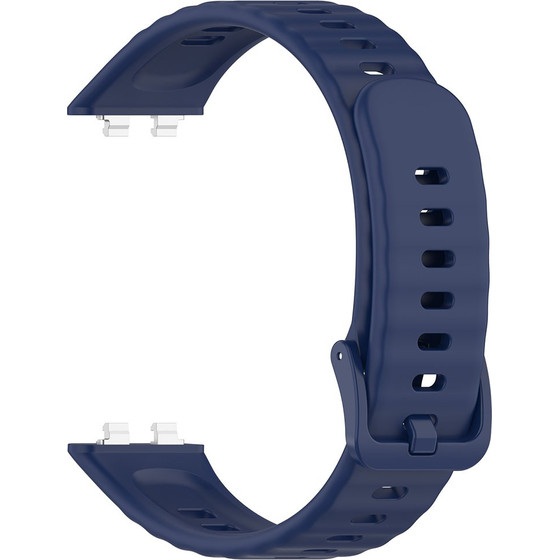 Techsuit - Watchband (W082) - Huawei Band 11 / Band 11 Pro - Navy Blue