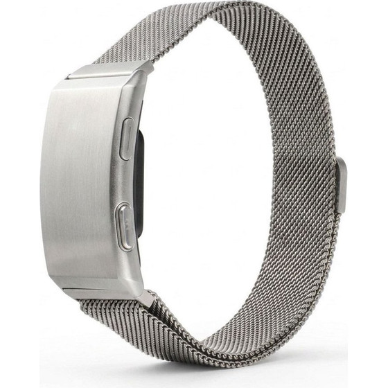 Titmo Smart Fitness Band With IP68 Waterproof Rating, ECG, Heart Rate, HRV, Blood Pressure, SpO2, Sleep & Stress Monitoring Loop I-110 silver