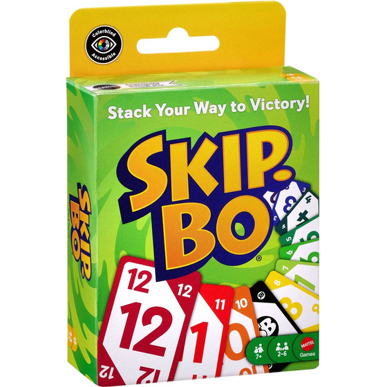 Mattel Skip Bo: New Skip-Bo (JMM20)