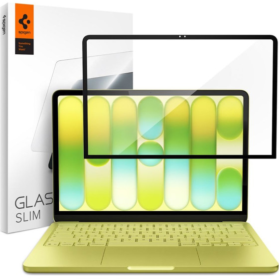 Spigen Szklo Hartowane GLAS.Tr Slim Fc Macbook Neo 13 2026 Black - (AGL11669)