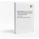 Microsoft Cloud Sql Server 2025 Standard Edition Perpetual 1 Server License Edu - Perpetual - (DG7GMGF0VNJS-0002-EDU)