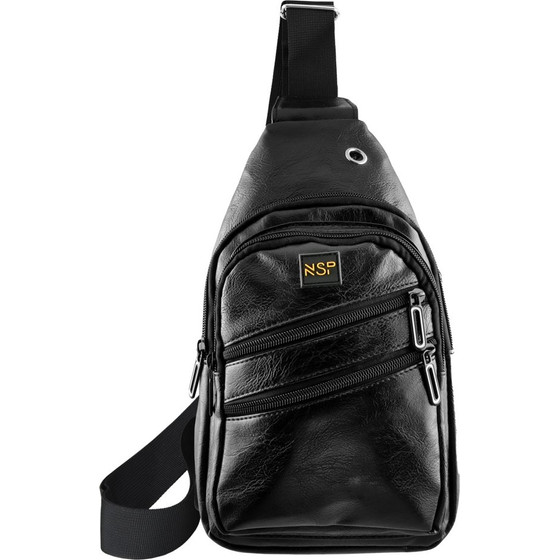 NSP N121 Force �������� Crossbody 8.5L ��������� BLACK