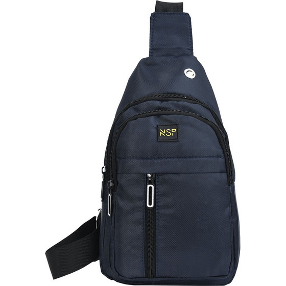 NSP N122 Casual �������� ��������� Crossbody 8L Soft ���������� BLUE