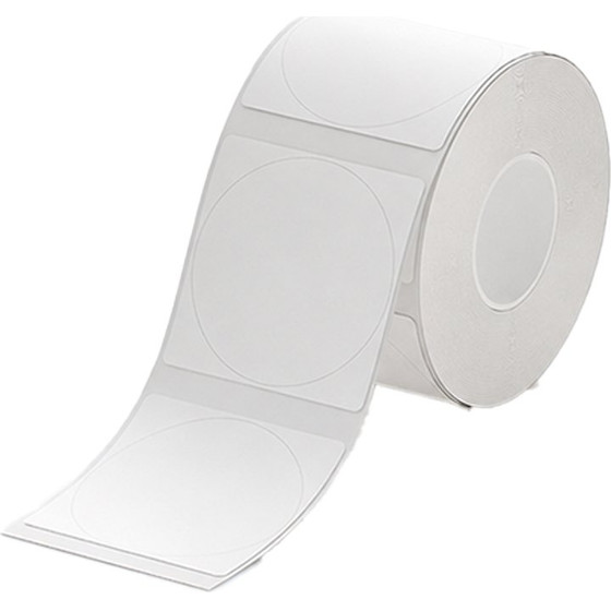 Niimbot Thermal Label T32*32-215 RED&Black Round White - (1EA04111602)