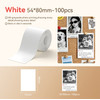 Niimbot Thermal Label T54*80-100 Colored White - (1EC01323502)