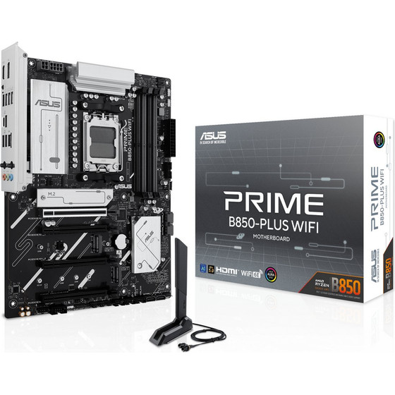 Asus Motherboard PRIME B850-PLUS WIFI / Black - (90MB1L80-M0EAY0)