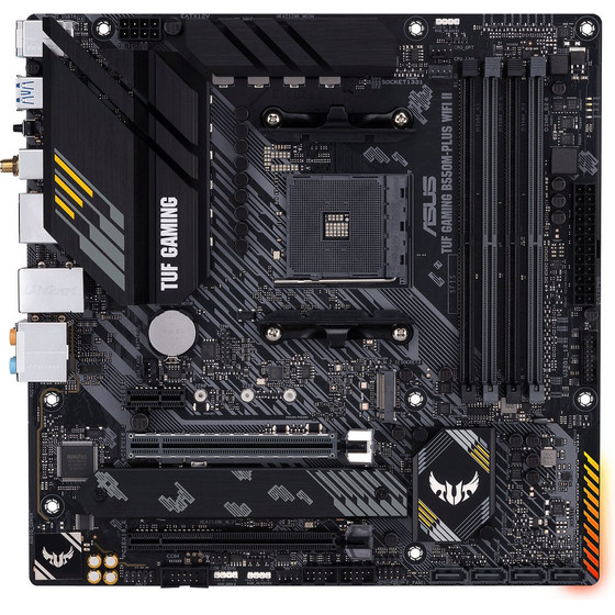Asus Motherboard TUF GAMING B550M-PLUS WIFI II / Black - (90MB19Y0-M0EAY0)