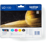 Brother Ink LC-1100VALBP / BK,C,M,Y Multipack - (LC1100VALBP)