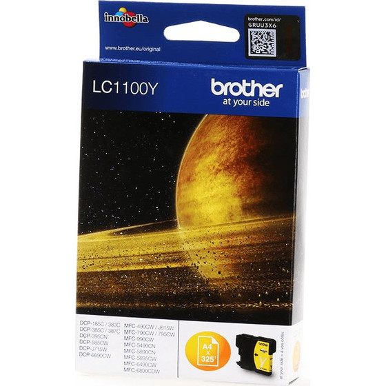 Brother Ink LC-1100Y / Yellow - (LC1100Y)
