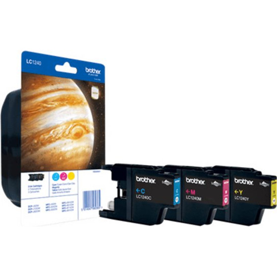 Brother Ink LC-1240RBWBP / C,M,Y XL Multipack - (LC1240RBWBP)