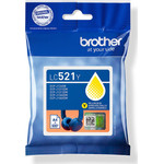 Brother Ink LC-521Y / Yellow - (LC521Y)
