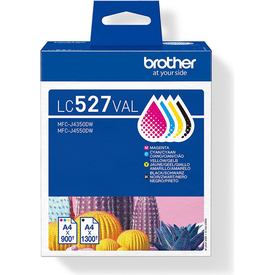 Brother Ink LC-527VAL / BK,C,M,Y - (LC527VAL)