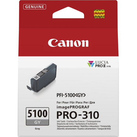 Canon Ink PFI-5100 GY / Gray - (6959C001)