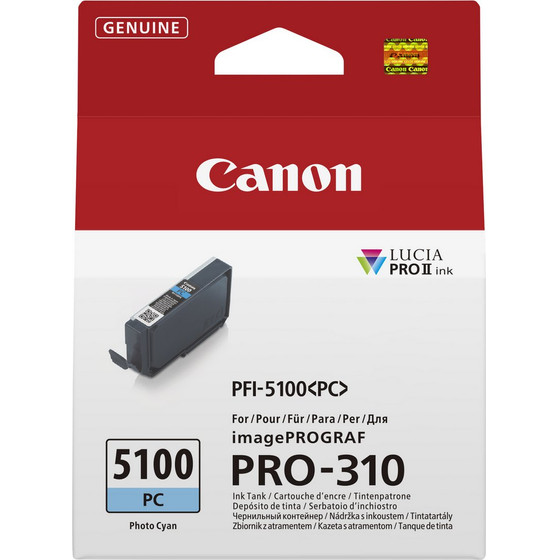 Canon Ink PFI-5100 PC / Photo Cyan - (6956C001)